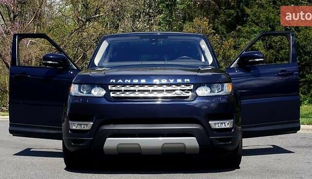 Синий Ленд Ровер Рендж Ровер Спорт, объемом двигателя 2.99 л и пробегом 167 тыс. км за 29000 $, фото 1 на Automoto.ua