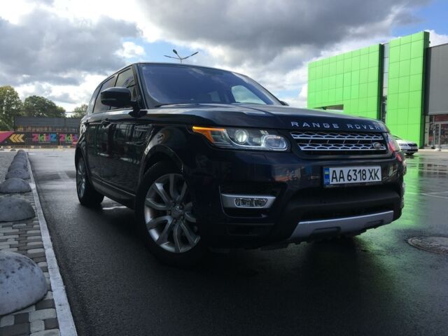 Синій Ленд Ровер Range Rover Sport, об'ємом двигуна 3 л та пробігом 58 тис. км за 43000 $, фото 1 на Automoto.ua