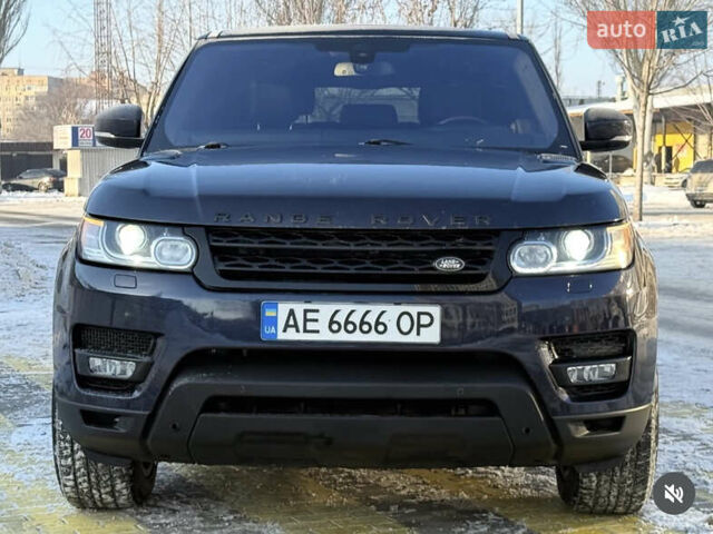Синий Ленд Ровер Рендж Ровер Спорт, объемом двигателя 2.99 л и пробегом 229 тыс. км за 26999 $, фото 1 на Automoto.ua