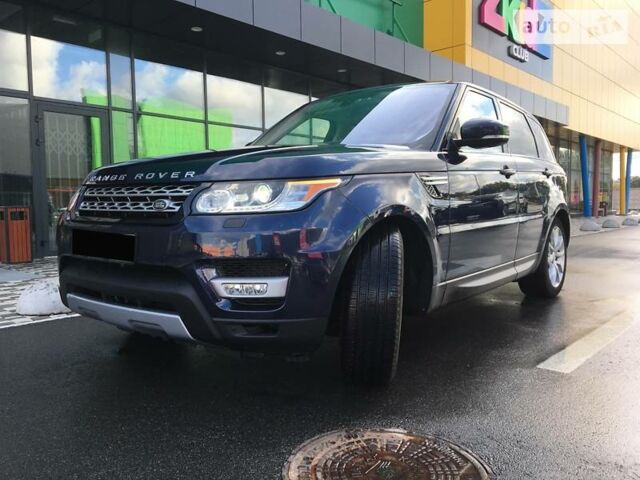 Синій Ленд Ровер Range Rover Sport, об'ємом двигуна 3 л та пробігом 58 тис. км за 42500 $, фото 1 на Automoto.ua