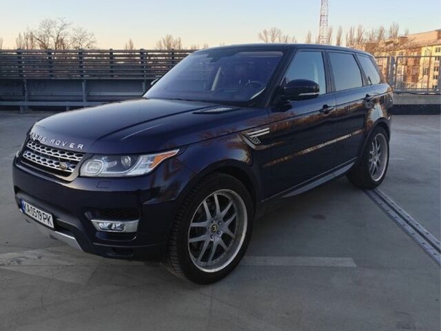Синий Ленд Ровер Рендж Ровер Спорт, объемом двигателя 3 л и пробегом 117 тыс. км за 30000 $, фото 1 на Automoto.ua