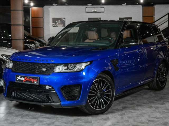 Синій Ленд Ровер Range Rover Sport, об'ємом двигуна 3 л та пробігом 30 тис. км за 69500 $, фото 1 на Automoto.ua
