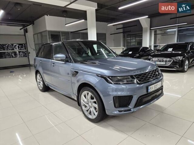 Синій Ленд Ровер Range Rover Sport, об'ємом двигуна 2.99 л та пробігом 171 тис. км за 43500 $, фото 1 на Automoto.ua