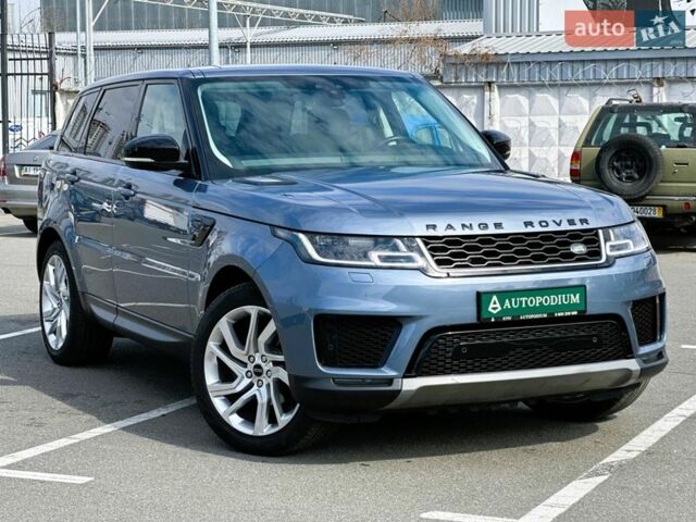 Синій Ленд Ровер Range Rover Sport, об'ємом двигуна 2 л та пробігом 138 тис. км за 35900 $, фото 1 на Automoto.ua