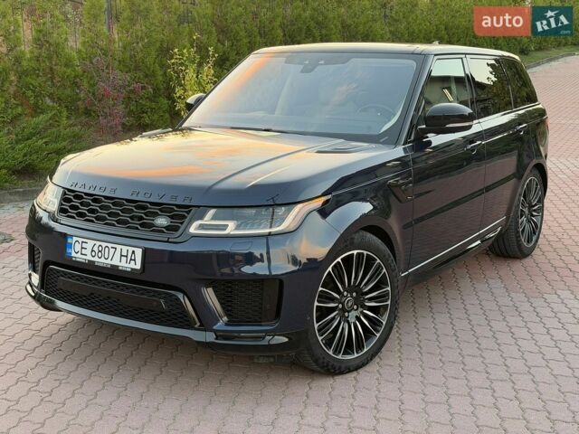 Синій Ленд Ровер Range Rover Sport, об'ємом двигуна 3 л та пробігом 84 тис. км за 48000 $, фото 1 на Automoto.ua