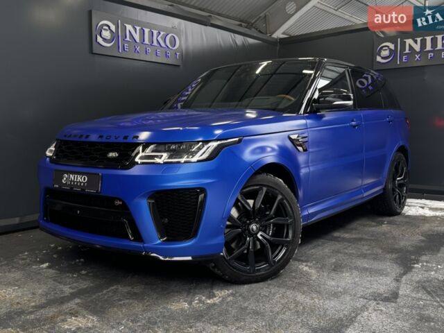 Синій Ленд Ровер Range Rover Sport, об'ємом двигуна 5 л та пробігом 82 тис. км за 92900 $, фото 1 на Automoto.ua