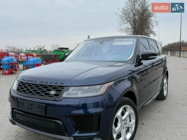 Синий Ленд Ровер Рендж Ровер Спорт, объемом двигателя 3 л и пробегом 205 тыс. км за 31999 $, фото 1 на Automoto.ua