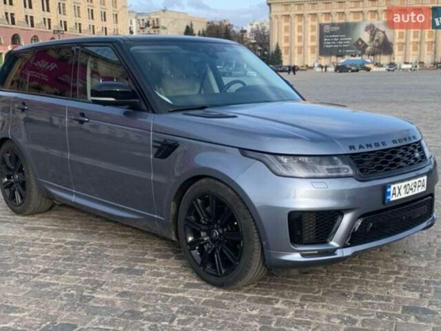 Синій Ленд Ровер Range Rover Sport, об'ємом двигуна 2 л та пробігом 63 тис. км за 65000 $, фото 1 на Automoto.ua