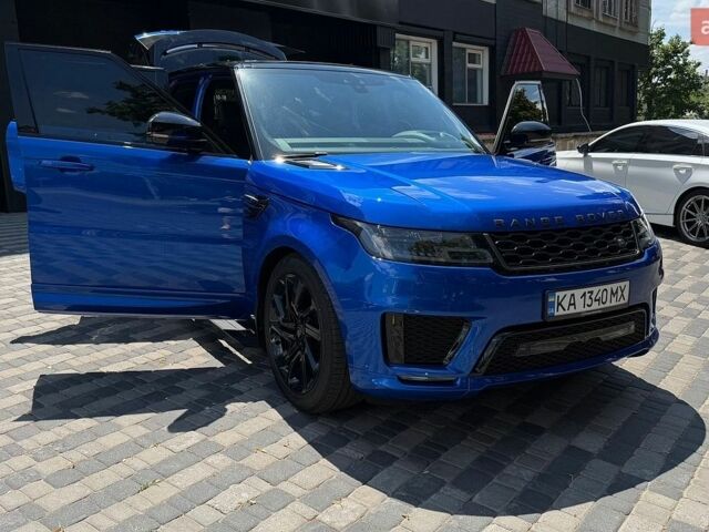 Синій Ленд Ровер Range Rover Sport, об'ємом двигуна 2.99 л та пробігом 137 тис. км за 55000 $, фото 1 на Automoto.ua
