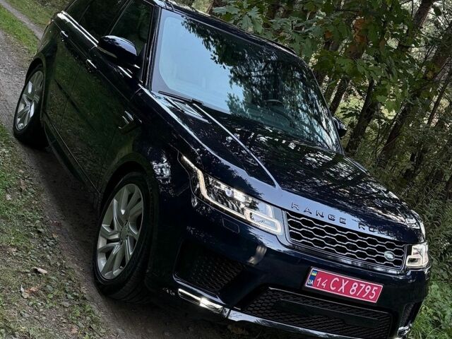 Синій Ленд Ровер Range Rover Sport, об'ємом двигуна 3 л та пробігом 158 тис. км за 38500 $, фото 1 на Automoto.ua