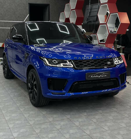 Синий Ленд Ровер Рендж Ровер Спорт, объемом двигателя 2.99 л и пробегом 120 тыс. км за 67000 $, фото 1 на Automoto.ua
