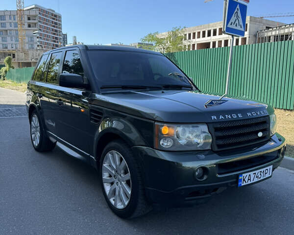 Зеленый Ленд Ровер Рендж Ровер Спорт, объемом двигателя 4.2 л и пробегом 242 тыс. км за 8200 $, фото 1 на Automoto.ua