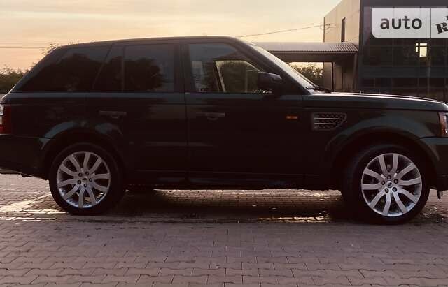 Зелений Ленд Ровер Range Rover Sport, об'ємом двигуна 4.2 л та пробігом 130 тис. км за 9500 $, фото 1 на Automoto.ua