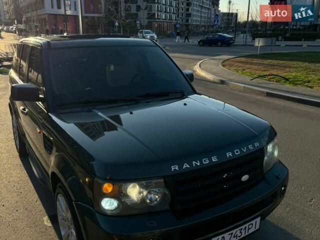 Зеленый Ленд Ровер Рендж Ровер Спорт, объемом двигателя 4.2 л и пробегом 240 тыс. км за 7500 $, фото 1 на Automoto.ua