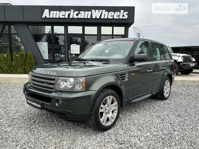 Зеленый Ленд Ровер Рендж Ровер Спорт, объемом двигателя 2.7 л и пробегом 334 тыс. км за 11500 $, фото 1 на Automoto.ua