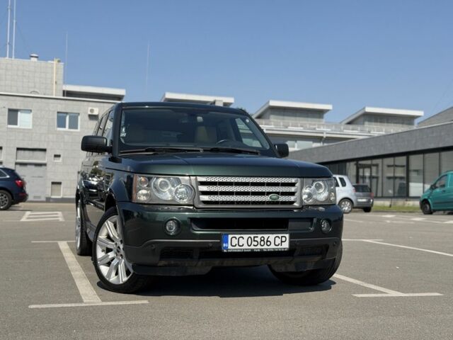 Зелений Ленд Ровер Range Rover Sport, об'ємом двигуна 3.6 л та пробігом 240 тис. км за 4495 $, фото 1 на Automoto.ua