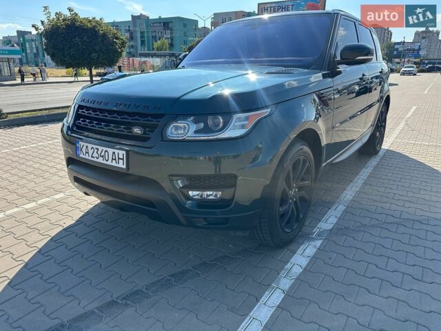 Зеленый Ленд Ровер Рендж Ровер Спорт, объемом двигателя 3 л и пробегом 186 тыс. км за 27000 $, фото 1 на Automoto.ua