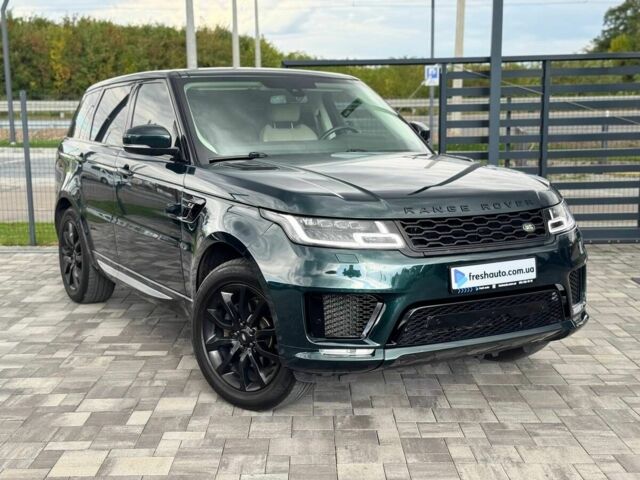 Зелений Ленд Ровер Range Rover Sport, об'ємом двигуна 3 л та пробігом 75 тис. км за 32760 $, фото 1 на Automoto.ua