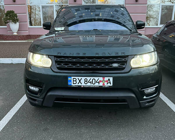 Зеленый Ленд Ровер Рендж Ровер Спорт, объемом двигателя 2.99 л и пробегом 155 тыс. км за 27900 $, фото 1 на Automoto.ua