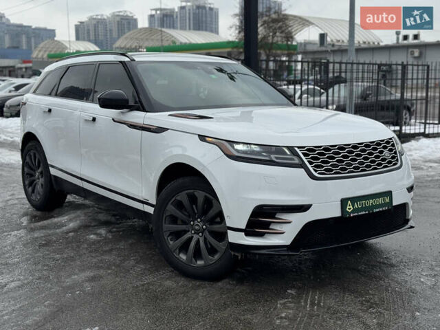 Білий Ленд Ровер Рендж Ровер Велар, об'ємом двигуна 2 л та пробігом 124 тис. км за 30499 $, фото 1 на Automoto.ua