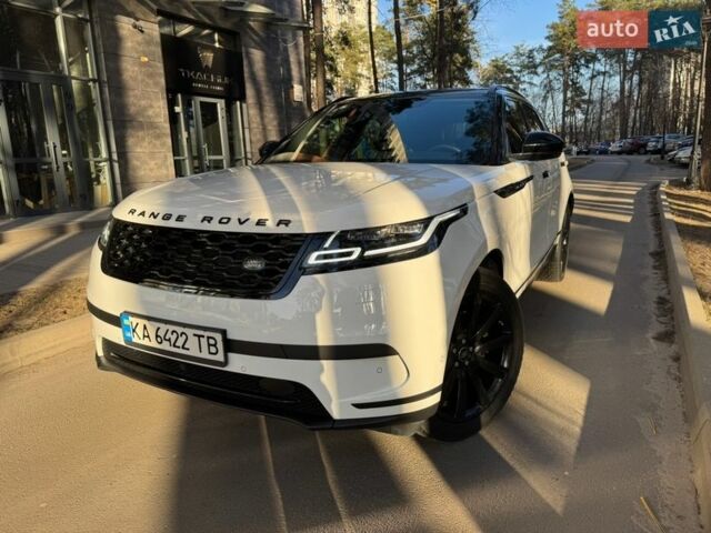 Белый Ленд Ровер Рендж Ровер Велар, объемом двигателя 3 л и пробегом 75 тыс. км за 42500 $, фото 1 на Automoto.ua