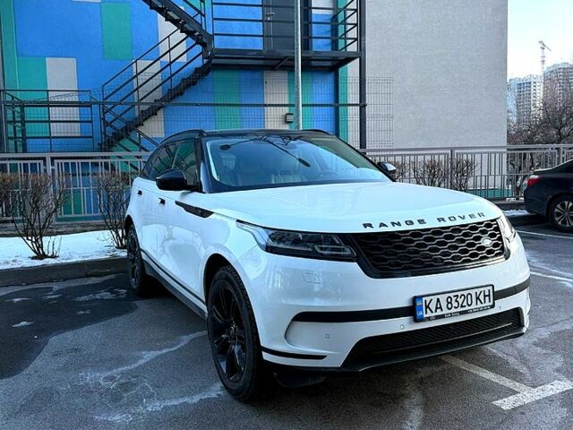 Белый Ленд Ровер Рендж Ровер Велар, объемом двигателя 2 л и пробегом 40 тыс. км за 50000 $, фото 1 на Automoto.ua
