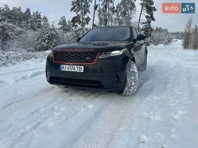 Черный Ленд Ровер Рендж Ровер Велар, объемом двигателя 2 л и пробегом 103 тыс. км за 32000 $, фото 1 на Automoto.ua