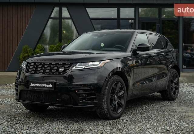 Чорний Ленд Ровер Рендж Ровер Велар, об'ємом двигуна 2 л та пробігом 44 тис. км за 57500 $, фото 1 на Automoto.ua