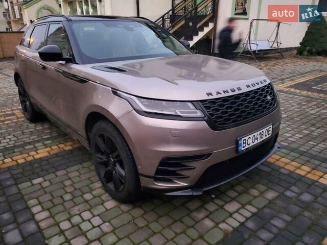 Коричневый Ленд Ровер Рендж Ровер Велар, объемом двигателя 3 л и пробегом 110 тыс. км за 59000 $, фото 1 на Automoto.ua