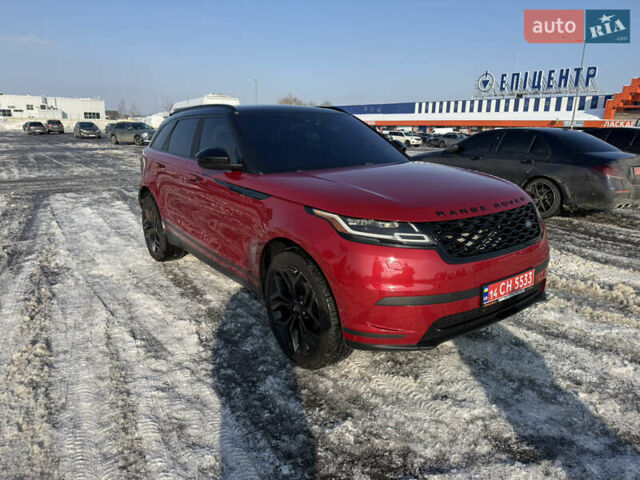 Червоний Ленд Ровер Рендж Ровер Велар, об'ємом двигуна 2 л та пробігом 220 тис. км за 22500 $, фото 1 на Automoto.ua