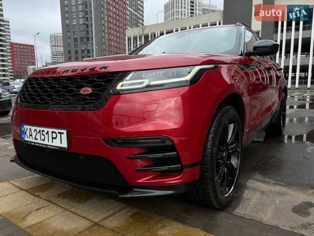 Красный Ленд Ровер Рендж Ровер Велар, объемом двигателя 2 л и пробегом 111 тыс. км за 39933 $, фото 1 на Automoto.ua