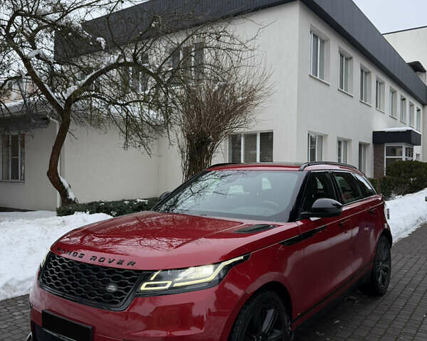 Красный Ленд Ровер Рендж Ровер Велар, объемом двигателя 2 л и пробегом 65 тыс. км за 47000 $, фото 1 на Automoto.ua