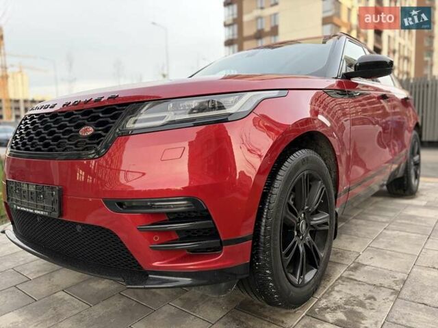 Червоний Ленд Ровер Рендж Ровер Велар, об'ємом двигуна 2 л та пробігом 99 тис. км за 43222 $, фото 1 на Automoto.ua