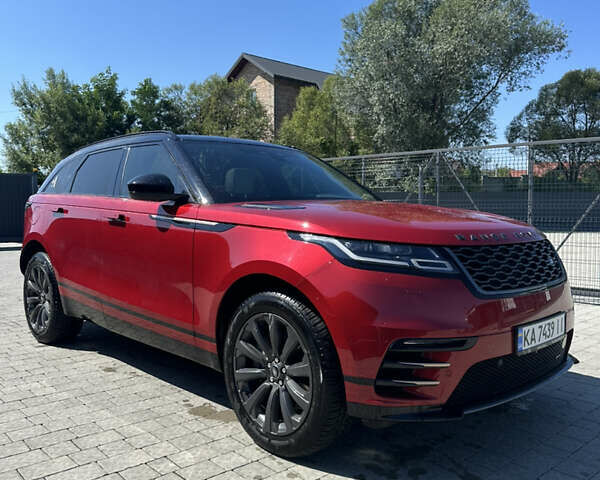 Красный Ленд Ровер Рендж Ровер Велар, объемом двигателя 2 л и пробегом 24 тыс. км за 72000 $, фото 1 на Automoto.ua