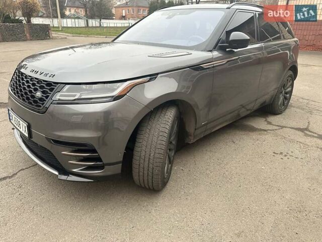 Серый Ленд Ровер Рендж Ровер Велар, объемом двигателя 2 л и пробегом 133 тыс. км за 31000 $, фото 1 на Automoto.ua