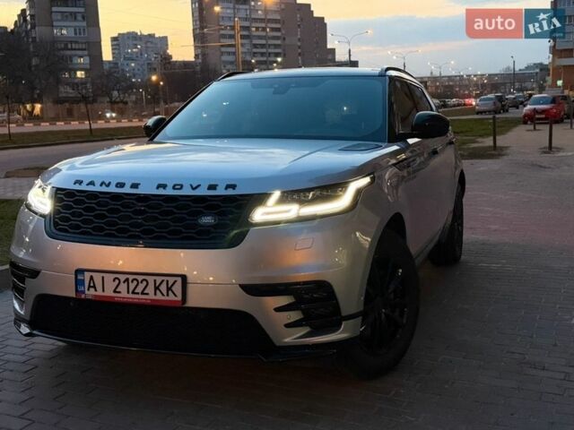 Серый Ленд Ровер Рендж Ровер Велар, объемом двигателя 2 л и пробегом 58 тыс. км за 40000 $, фото 1 на Automoto.ua
