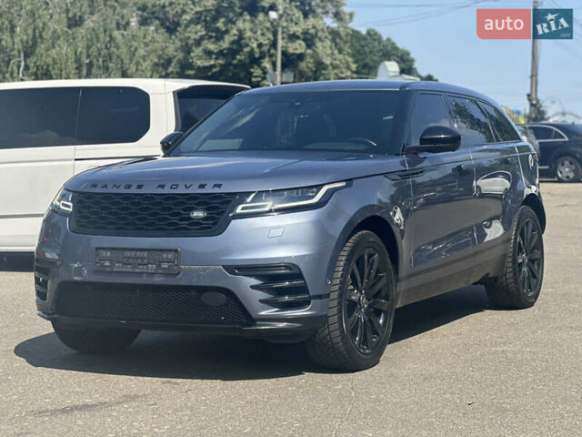 Синий Ленд Ровер Рендж Ровер Велар, объемом двигателя 2 л и пробегом 91 тыс. км за 38000 $, фото 1 на Automoto.ua
