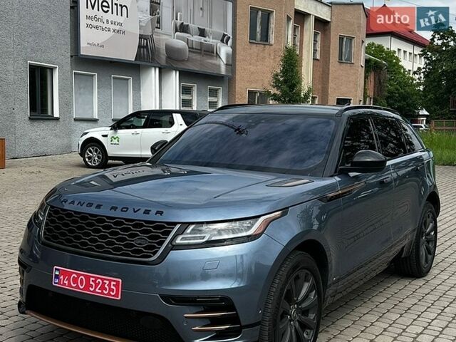 Синій Ленд Ровер Рендж Ровер Велар, об'ємом двигуна 2 л та пробігом 57 тис. км за 38000 $, фото 1 на Automoto.ua
