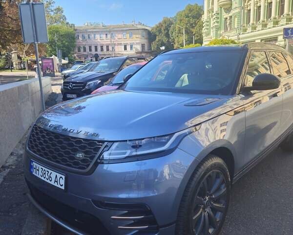 Синій Ленд Ровер Рендж Ровер Велар, об'ємом двигуна 2 л та пробігом 40 тис. км за 72900 $, фото 1 на Automoto.ua