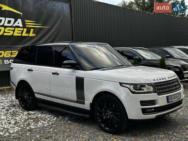 Белый Ленд Ровер Рендж Ровер, объемом двигателя 4.37 л и пробегом 180 тыс. км за 32000 $, фото 1 на Automoto.ua