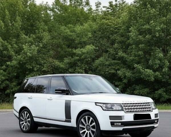 Белый Ленд Ровер Рендж Ровер, объемом двигателя 5 л и пробегом 146 тыс. км за 47700 $, фото 1 на Automoto.ua