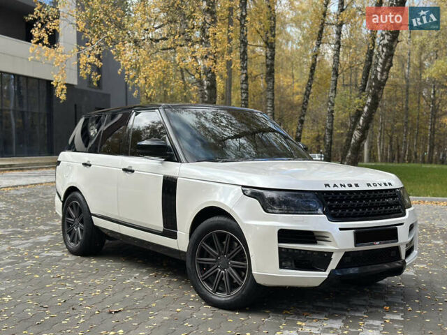 Белый Ленд Ровер Рендж Ровер, объемом двигателя 3 л и пробегом 200 тыс. км за 30500 $, фото 1 на Automoto.ua