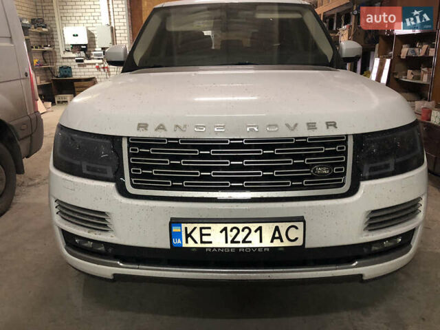 Белый Ленд Ровер Рендж Ровер, объемом двигателя 5 л и пробегом 80 тыс. км за 46000 $, фото 1 на Automoto.ua