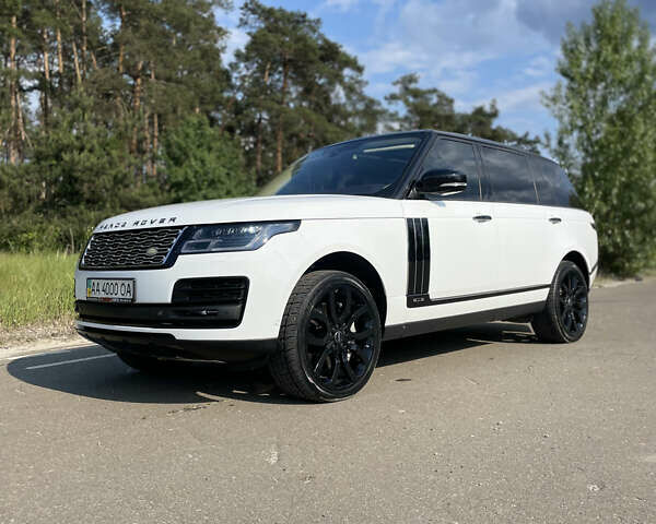 Ленд Ровер Рендж Ровер 2014 в Киеве на Automoto.ua Белый Ленд Ровер Рендж Ровер, объемом двигателя 5 л и пробегом 149 тыс. км за 45000 $, фото 1 на Automoto.ua