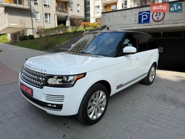Белый Ленд Ровер Рендж Ровер, объемом двигателя 3 л и пробегом 201 тыс. км за 24400 $, фото 1 на Automoto.ua