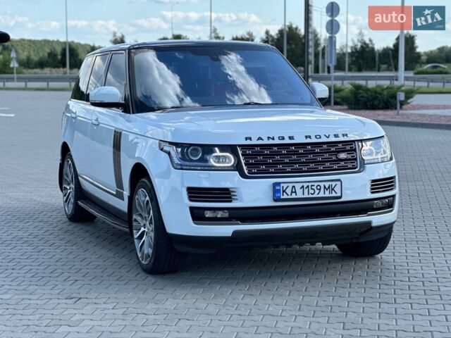 Білий Ленд Ровер Рендж Ровер, об'ємом двигуна 4.37 л та пробігом 240 тис. км за 38500 $, фото 1 на Automoto.ua