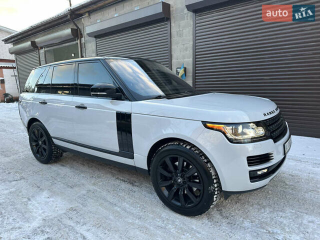 Белый Ленд Ровер Рендж Ровер, объемом двигателя 2.99 л и пробегом 205 тыс. км за 39950 $, фото 1 на Automoto.ua