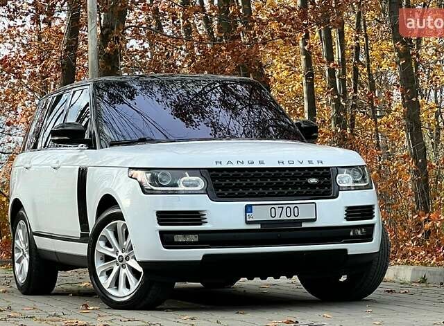Белый Ленд Ровер Рендж Ровер, объемом двигателя 3 л и пробегом 197 тыс. км за 34999 $, фото 1 на Automoto.ua