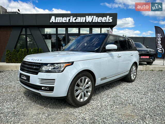 Белый Ленд Ровер Рендж Ровер, объемом двигателя 3 л и пробегом 147 тыс. км за 36000 $, фото 1 на Automoto.ua