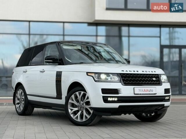 Белый Ленд Ровер Рендж Ровер, объемом двигателя 4.4 л и пробегом 115 тыс. км за 47950 $, фото 1 на Automoto.ua